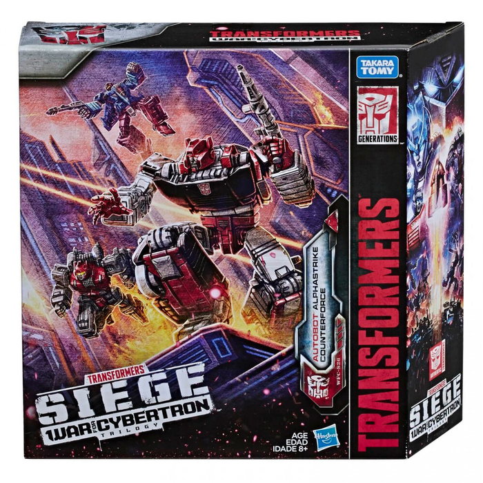 HASBRO Figura Alphastrike Counterforce War For Cybertron Transformers 13cm HASBRO Figura Alphastrike Counterforce War For Cybertron Transformers 13cm
