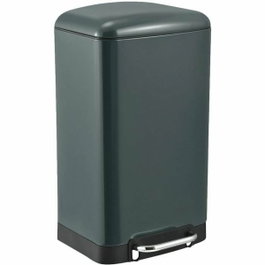 Kitchen Move Poubelle de Cuisine GREENWICH 40 L Gris Mat