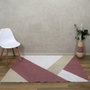 Home Deco Factory Tapis Géométrique Nude 120x170 cm