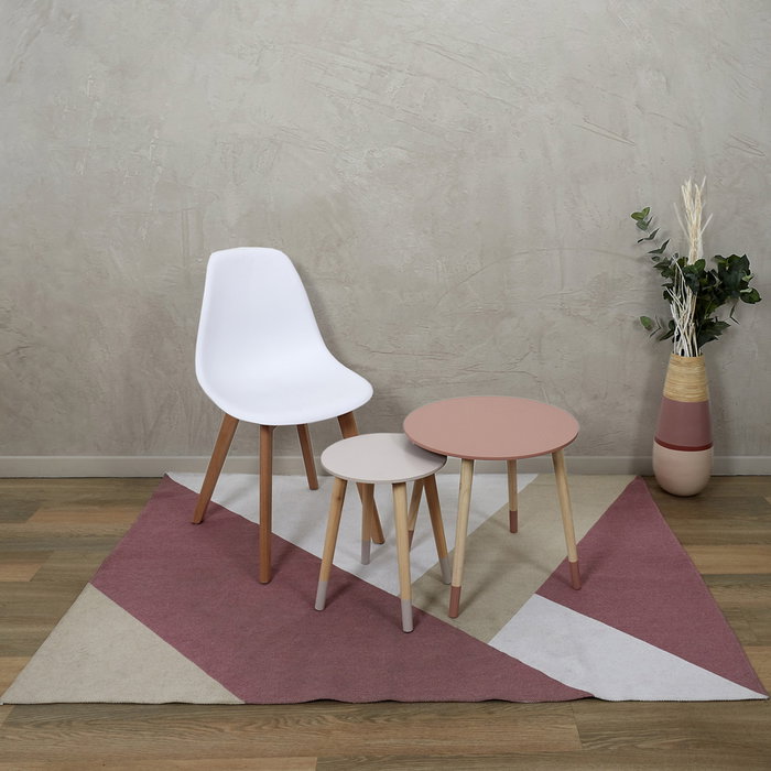 Home Deco Factory Tapis Géométrique Nude 120x170 cm