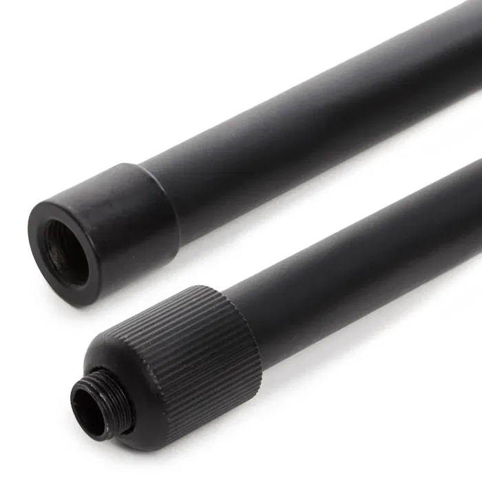 Barre de suspension extensible pour rails de spots LED 50-100 cm - Noir