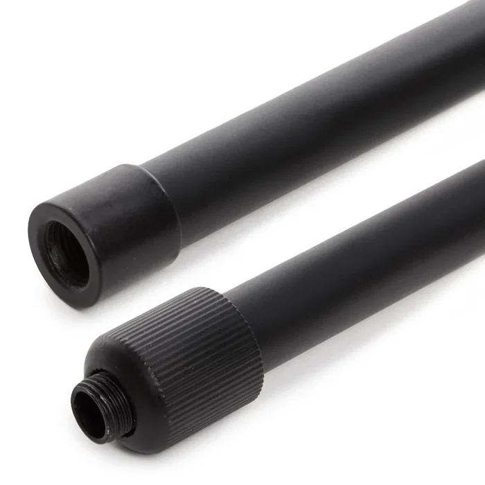 Barre de suspension extensible pour rails de spots LED 50-100 cm - Noir