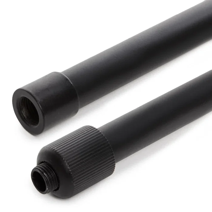Barre de suspension extensible pour rails de spots LED 50-100 cm - Noir