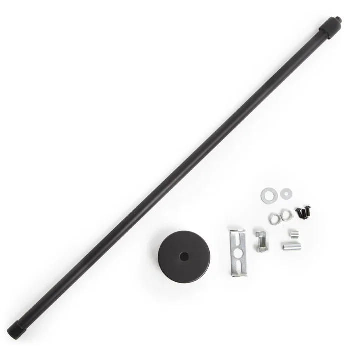Barre de suspension extensible pour rails de spots LED 50-100 cm - Noir Barre de suspension extensible pour rails de spots LED 50-100 cm - Noir