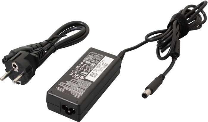 Dell Adaptateur secteur 65W 3 broches 2mètres Noir - Pour ordinateur portable Dell Adaptateur secteur 65W 3 broches 2mètres Noir - Pour ordinateur portable