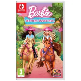 Just For Games - Barbie Sentiers Équestres - Jeu d'aventure en monde ouvert pour Nintendo Switch