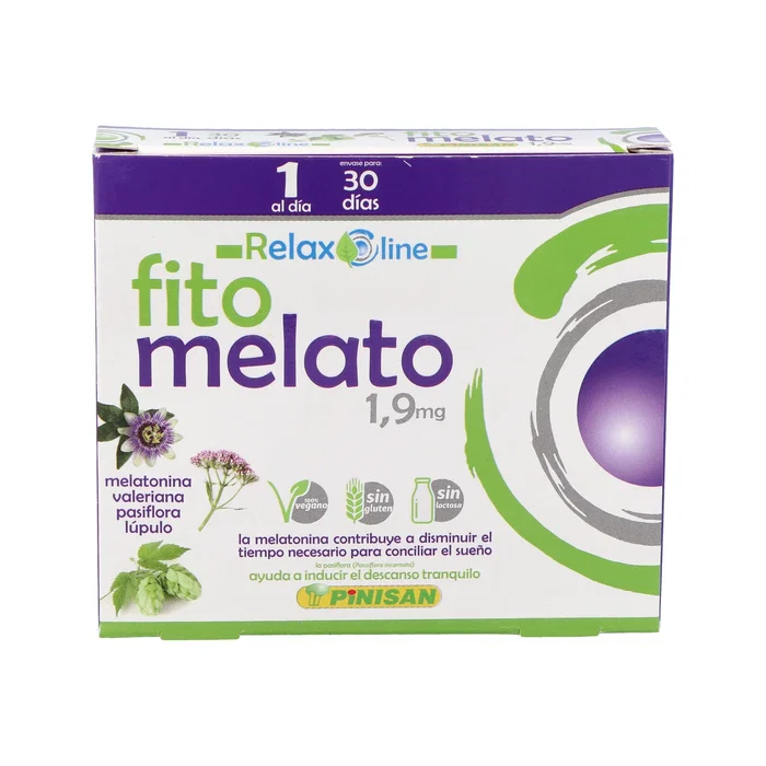 PINISAN Relax Line Fitomelato 30 gélules - Complément alimentaire sommeil avec mélatonine, passiflore, valériane et houblon PINISAN Relax Line Fitomelato 30 gélules - Complément alimentaire sommeil avec mélatonine, passiflore, valériane et houblon