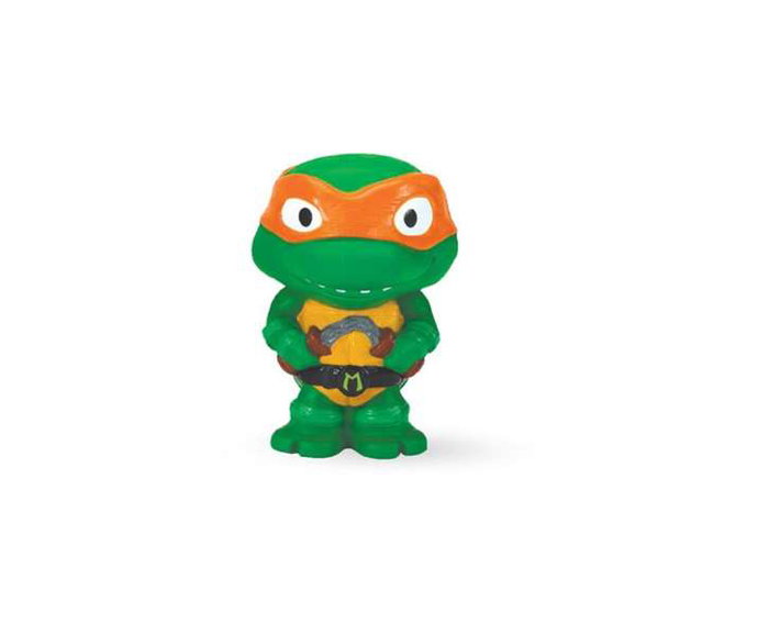 Famosa Figura Tortugas Ninja Movie 16,5 cm - Figurine souple interactive avec alcantarilla - Âge recommandé 4 à 6 ans