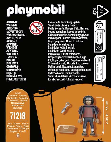Playmobil 71218 Hashirama - Naruto Shippuden - Figurine d'action