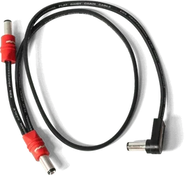 EBS DC1-48 90/0 Câble d'alimentation plat série SSA Flat Connection Noir 48 cm