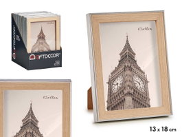 GIFTDECOR Cadre photo 13x18cm Plata-Natural