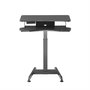 Bureau MacLean MC-835 Noir Acier