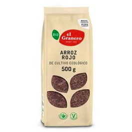 EL GRANERO Arroz Rojo Bio 500g (Lot de 12) de 500g per unit