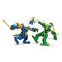LEGO NINJAGO Le Combat du Robot Dragon de Jay 71853