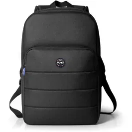 Sac à dos PC Port Designs PORTLAND II ECO 15.6/16 pouces - Noir - Sac à dos léger et robuste pour ordinateur portable, professionnels et étudiants