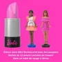 Barbie JBD26 - Coffret Mini BarbieLand avec 6 mini poupées Fashionistas articulées dans des tubes de rouge à lèvres - Idéal pour enfants dès 4 ans
