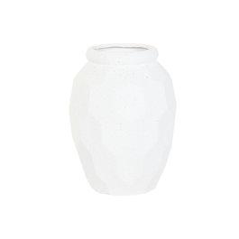 Cache-pot Home ESPRIT Blanc Magnésium Moderne 43 x 43 x 80 cm