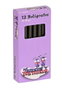 Safta Coffret de 12 stylos Teen El Hormiguero 6.5x13.7x2.5 cm en polyester 600D et cuir PVC noir pour 3 ans et plus