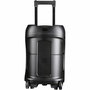 Inovalley KA122 Enceinte Bluetooth 700W Trolley avec Lumières LED RGB, Radio FM, Karaoké et Woofer 12"