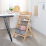 Roba Chaise haute évolutive LIV UP en bois naturel avec set organisateur