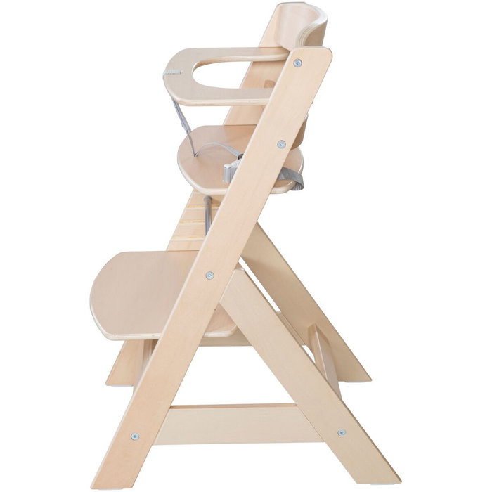 Roba Chaise haute évolutive LIV UP en bois naturel avec set organisateur Roba Chaise haute évolutive LIV UP en bois naturel avec set organisateur