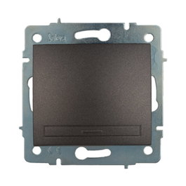 Solera Commutateur interrupteur pour encastrer sans cadre 10AX 250V grafito