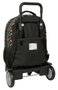 Safta - Sac à dos grande capacité à roulettes compact extensible Minecraft 33 x 45 x 22 cm, enfant 3 ans et plus