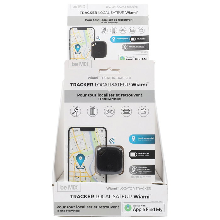 Be Mix Traceur/Localisateur Noir Be Mix Traceur/Localisateur Noir