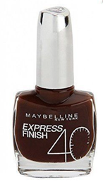 Maybelline Express Finish 40 Seconds Vernis à ongles - N°760 Gelée brune, 10 ml - Vernis à séchage rapide