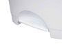 ARTE REGAL Poubelle à pédale en plastique Blanc 30L (Lot de 4)