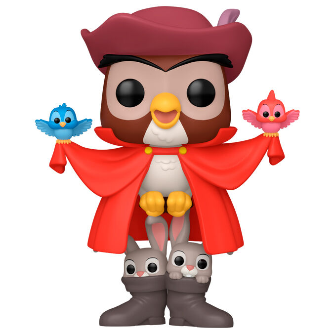 FUNKO Figurine POP Disney : La Belle au Bois Dormant - Chouette en tant que Prince - Vinyl - 9 cm avec boîte cadeau