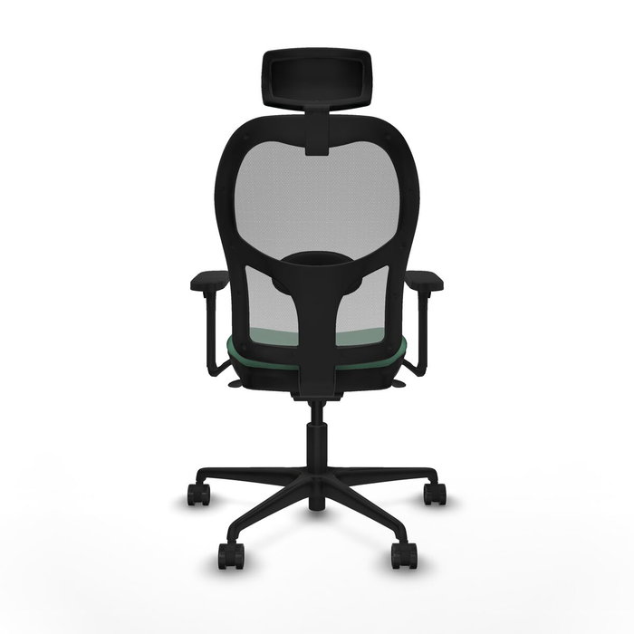 Piqueras y Crespo Chaise de Bureau avec Appui-tête 3D036N2 Vert émeraude Piqueras y Crespo Chaise de Bureau avec Appui-tête 3D036N2 Vert émeraude