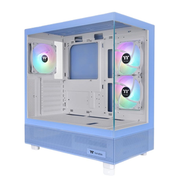 Thermaltake CA-1Y7-00MFWN-01 - Boîtier PC View 270 Plus TG ARGB avec vitre trempée, éclairage RGB et couleur Bleu