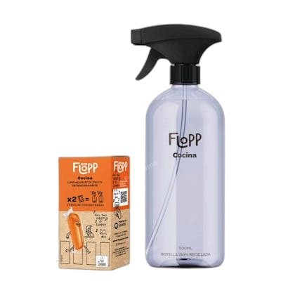 FLOPP Flopp Eco Cocinas Bouteille 500ml + Recharge FLOPP Flopp Eco Cocinas Bouteille 500ml + Recharge