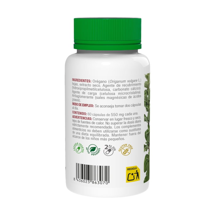 HERBOVITA ORÉGANO 60 capsules HERBOVITA ORÉGANO 60 capsules