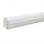 Greenice Profil Aluminium Incurvé Pour Bande LED Plafond/Pendaison Diffuseur laiteux LLE-ALP027 x 2M