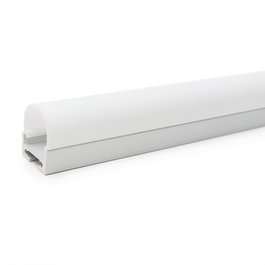 Greenice Profil Aluminium Incurvé Pour Bande LED Plafond/Pendaison Diffuseur laiteux LLE-ALP027 x 2M