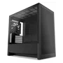 NZXT H3 Flow (CC-H31FB-01) - Boîtier PC moyen-tour Micro-ATX Noir avec excellente aération, support pour grand GPU et radiateur 280 mm
