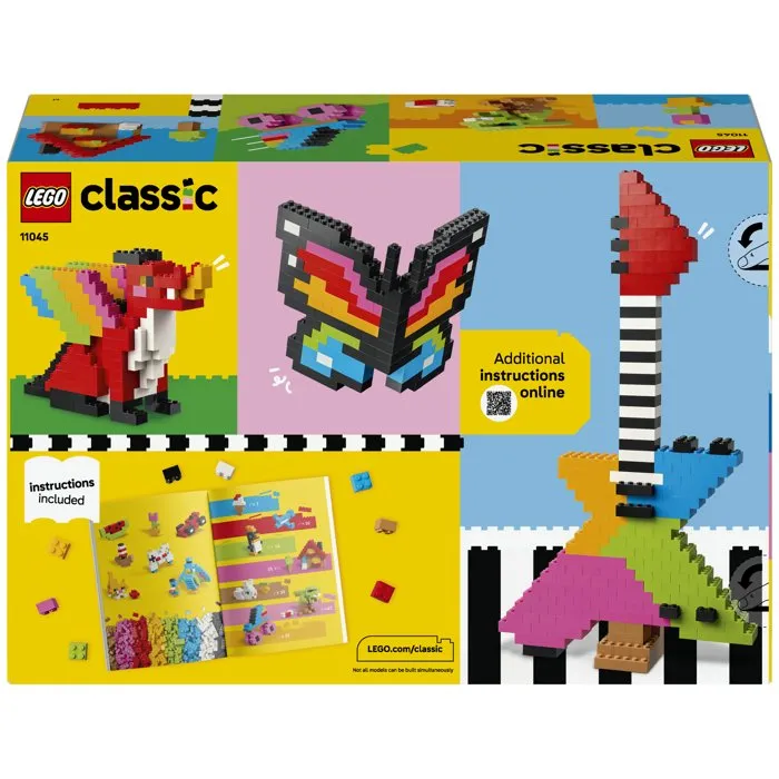 LEGO Classic 11045 Briques Créatives Colorées - Jouet Motricité Enfant 5 Ans