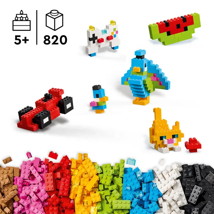 LEGO Classic 11045 Briques Créatives Colorées - Jouet Motricité Enfant 5 Ans