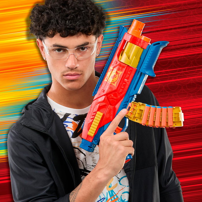 Hasbro NERF Loadout Shadowspeed Recon G1759 - Lanceur Nerf avec Culasse Rotative 6 Darts et Chargeur Détachable 14 Dards - Plus de 1000 Combinaisons Possibles - À partir de 8 Ans