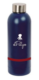 Safta Gourde isotherme en acier inoxidable 500 ml - El Pulpo 7 x 22,5 cm - Pour adulte et enfant à partir de 3 ans
