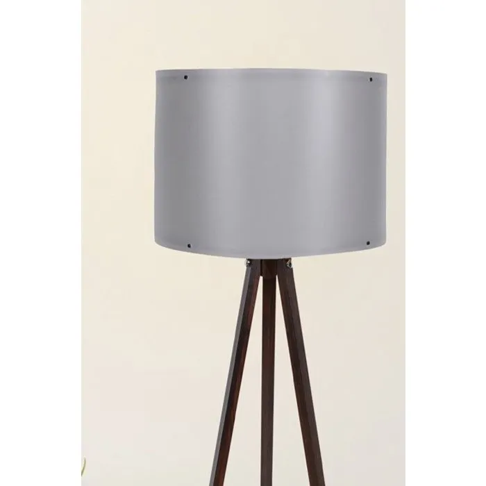 D By M.Red Lampadaire Scandinave Gris et Noyer D By M.Red Lampadaire Scandinave Gris et Noyer