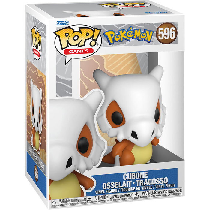 Funko POP! Pokémon Cubone Figurine en vinyle de 9 cm Funko POP! Pokémon Cubone Figurine en vinyle de 9 cm