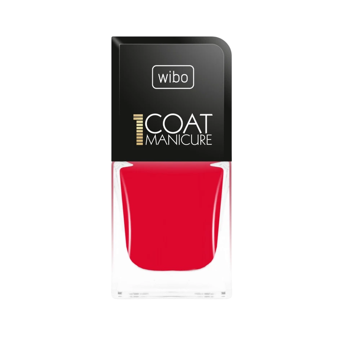 Wibo Vernis à ongles 1 Coat Manicure - Vernis longue tenue, teinte 5, 8.5 ml, maquillage pour femmes Wibo Vernis à ongles 1 Coat Manicure - Vernis longue tenue, teinte 5, 8.5 ml, maquillage pour femmes