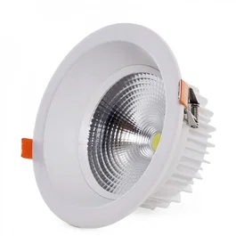 Downlight LED Circulaire 24W Blanc Chaud 3360lm UGR19