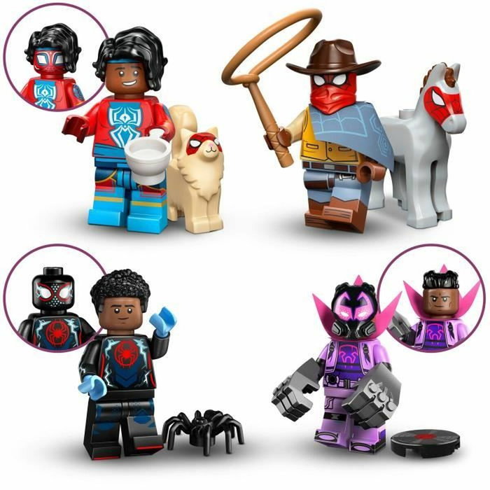 LEGO 71050 Minifigures Spider-Man: Across the Spider-Verse - Boîte de 36 figurines