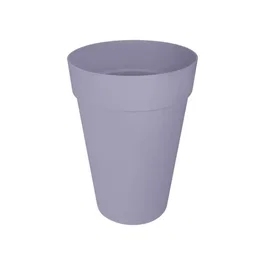 Elho Pot de fleurs Loft Urban Rond Violet Hauteur 35 cm Extérieur Diamètre 33,5 cm x H 45 cm 100% Recyclé avec Réservoir d'Eau