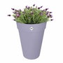 Elho Pot de fleurs Loft Urban Rond Violet - 34 x 33,5 x 45 cm