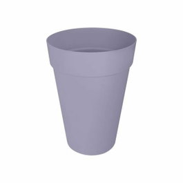 Elho Pot de fleurs Loft Urban Rond Violet - 34 x 33,5 x 45 cm